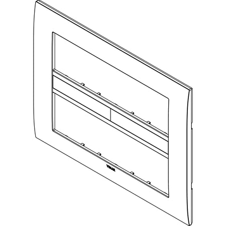 Vimar Arké Classic Cover Plate, 14 Module, Technopolymer — Quality Boat Parts
