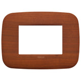Vimar Arké Round Cover Plate, 3-Module, Solid Wood — Quality Boat Parts
