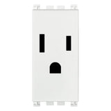 Vimar Arké SICURY Socket Outlet, 2P+E, 15A, 127V, American and Saudi Arabian Standards — Quality Boat Parts