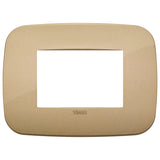Vimar Arké 19683 Round 3-Module Cover Plate, Technopolymer — Quality Boat Parts