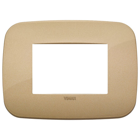Vimar Arké 19683 Round 3-Module Cover Plate, Technopolymer — Quality Boat Parts