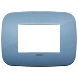 Vimar Arké 19683 Round 3-Module Cover Plate, Technopolymer — Quality Boat Parts