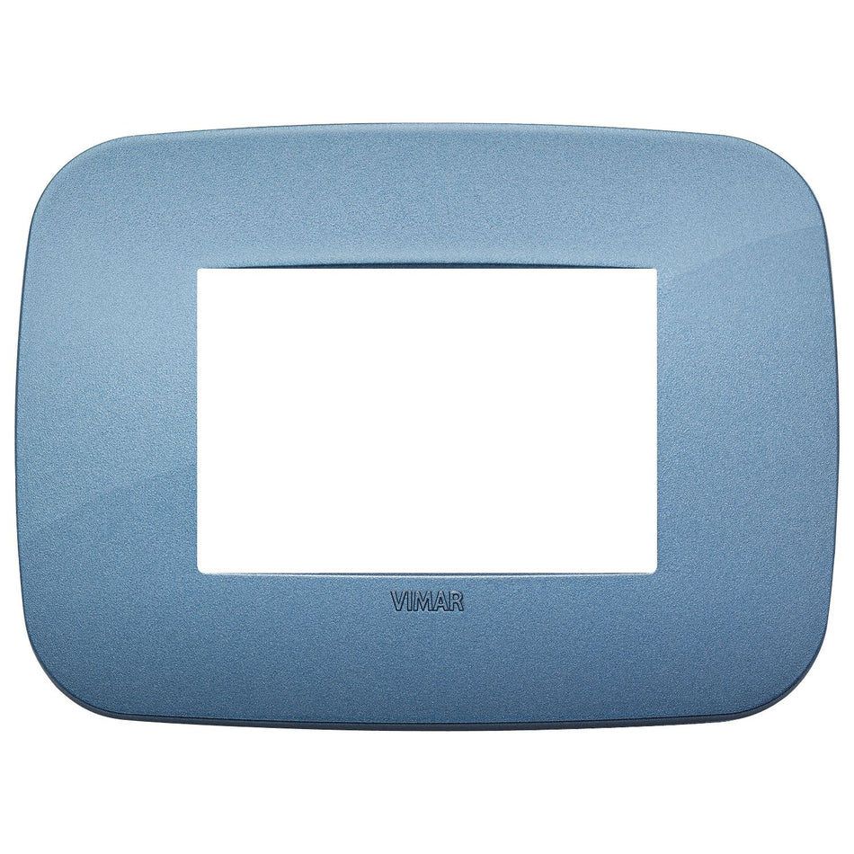 Vimar Arké 19683 Round 3-Module Cover Plate, Technopolymer — Quality Boat Parts