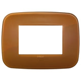 Vimar Arké 19683 Round 3-Module Cover Plate, Technopolymer — Quality Boat Parts