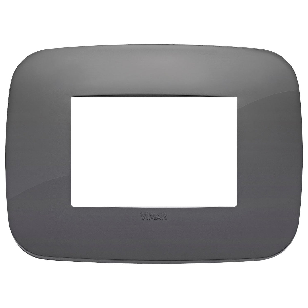 Vimar Arké 19683 Round 3-Module Cover Plate, Technopolymer — Quality Boat Parts