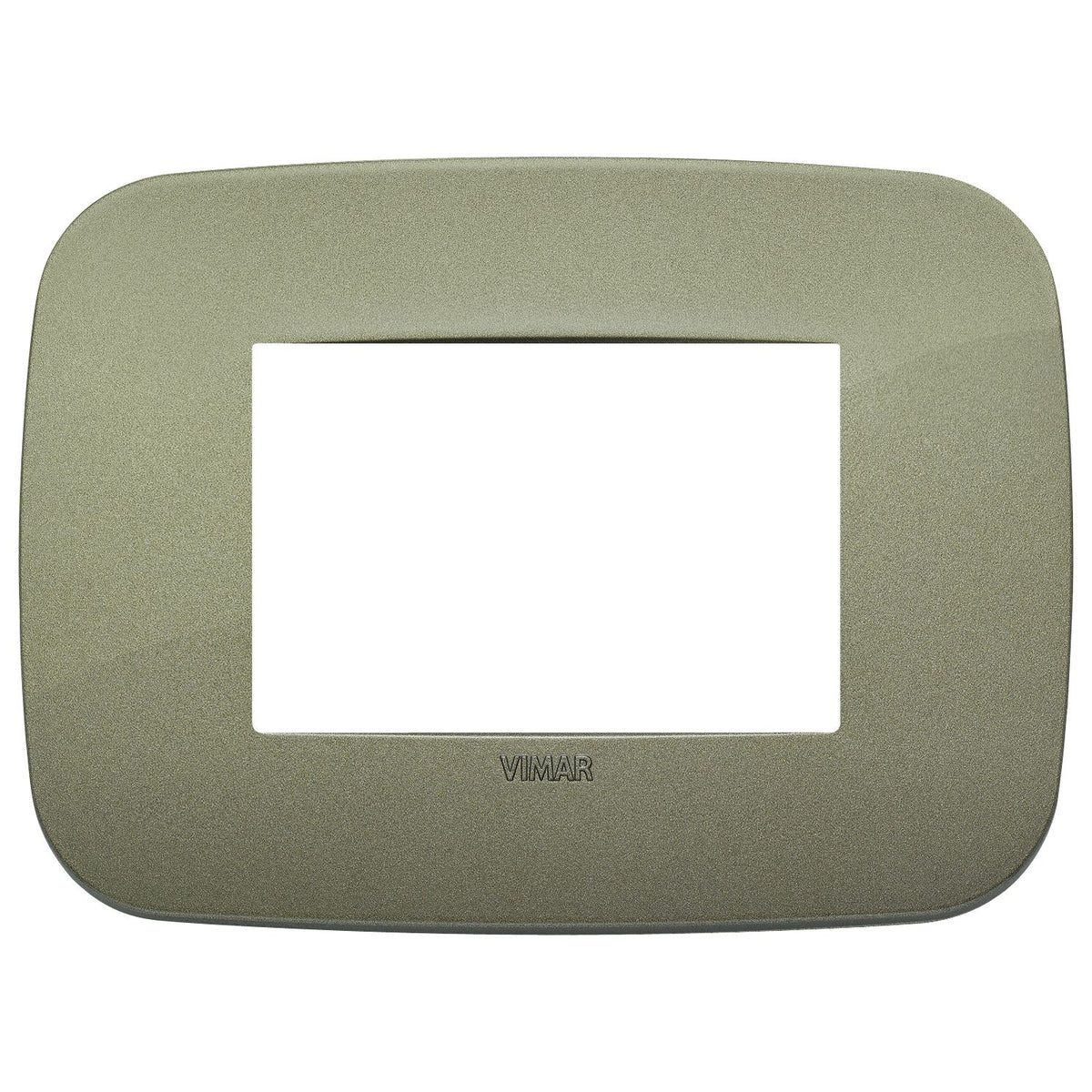 Vimar Arké 19683 Round 3-Module Cover Plate, Technopolymer — Quality Boat Parts