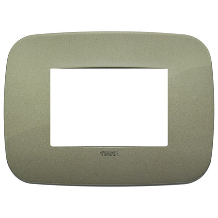 Vimar Arké 19683 Round 3-Module Cover Plate, Technopolymer — Quality Boat Parts