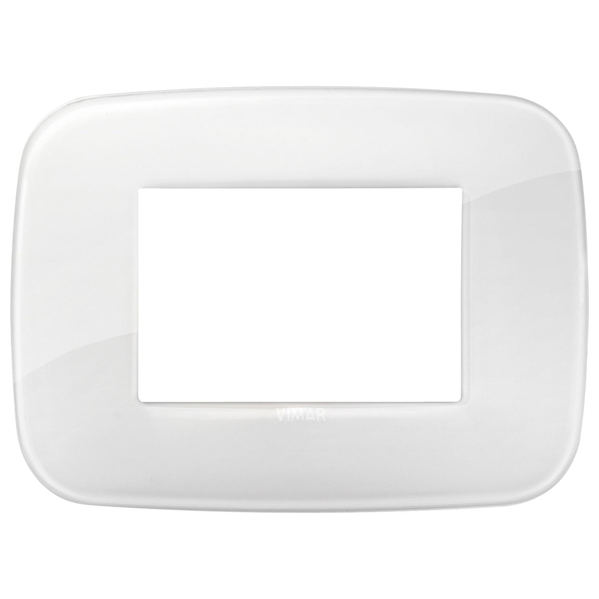 Vimar Arké 19683 Round 3-Module Cover Plate, Technopolymer — Quality Boat Parts
