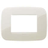 Vimar Arké 19683 Round 3-Module Cover Plate, Technopolymer — Quality Boat Parts