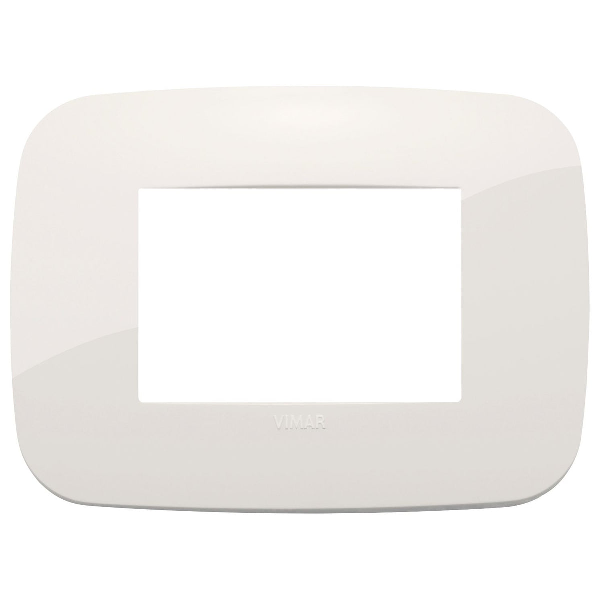 Vimar Arké 19683 Round 3-Module Cover Plate, Technopolymer — Quality Boat Parts