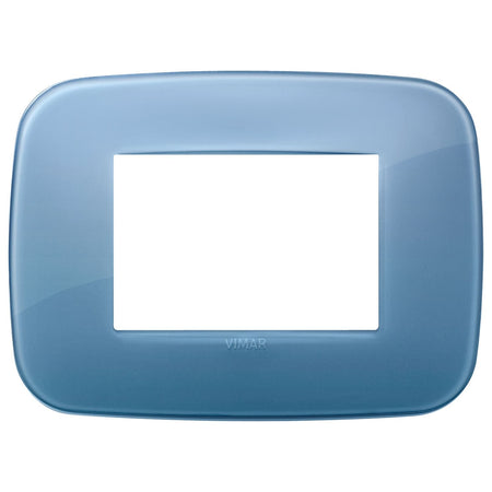 Vimar Arké 19683 Round 3-Module Cover Plate, Technopolymer — Quality Boat Parts