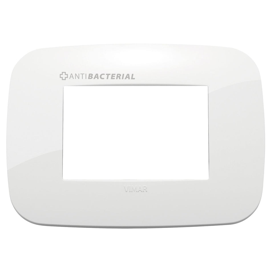 Vimar Arké 19683 Round 3-Module Cover Plate, Technopolymer — Quality Boat Parts