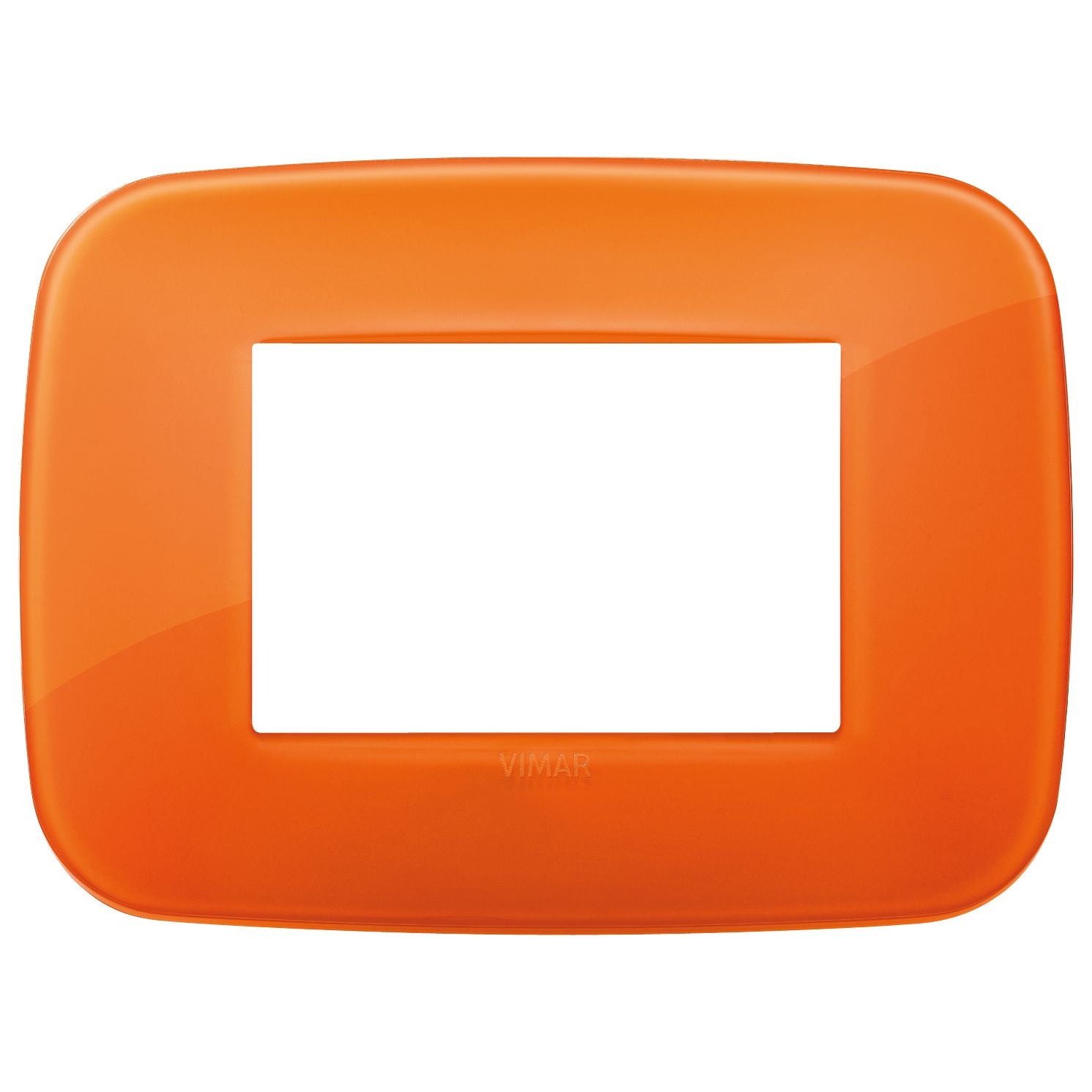 Vimar Arké 19683 Round 3-Module Cover Plate, Technopolymer — Quality Boat Parts