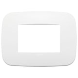 Vimar Arké 19683 Round 3-Module Cover Plate, Technopolymer — Quality Boat Parts