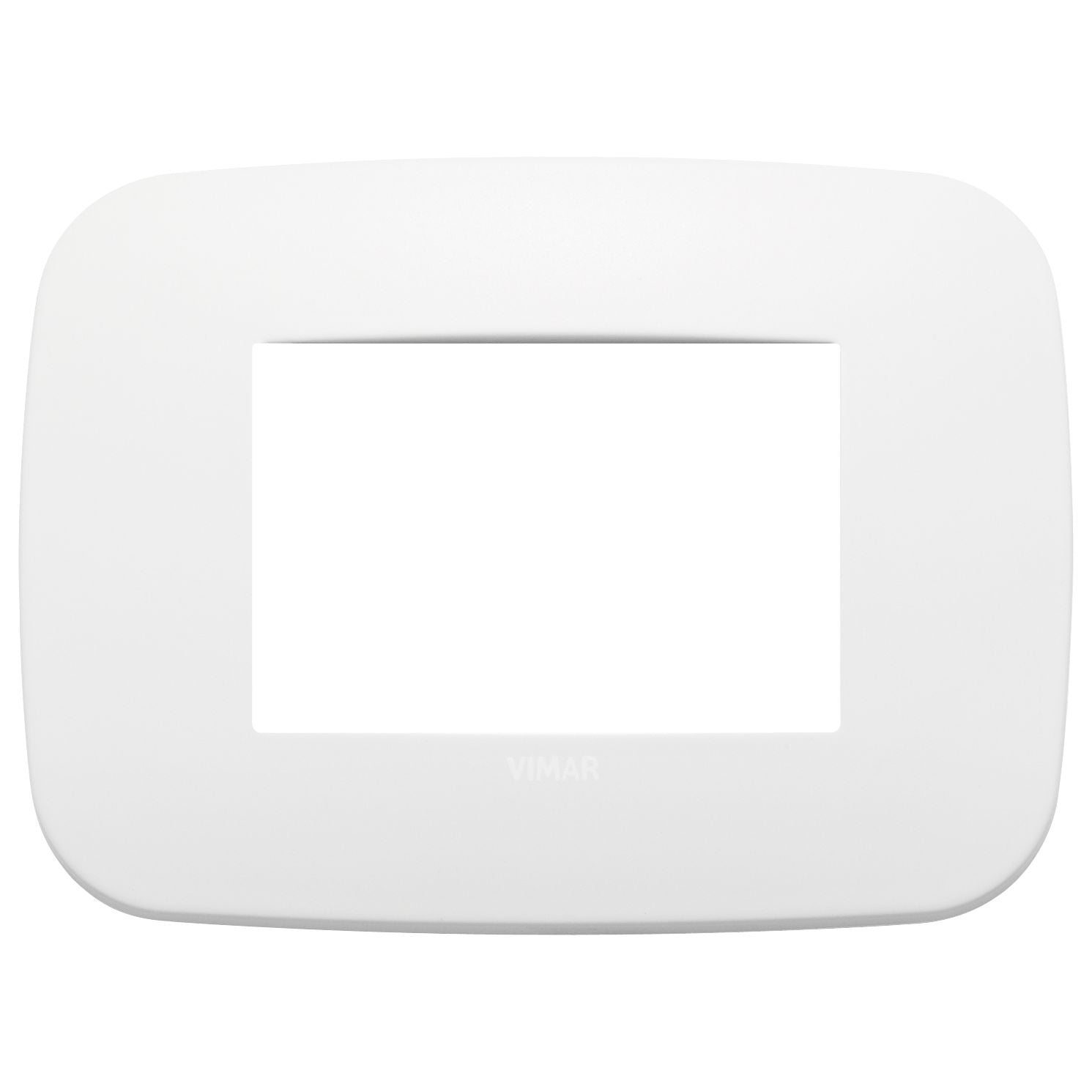 Vimar Arké 19683 Round 3-Module Cover Plate, Technopolymer — Quality Boat Parts