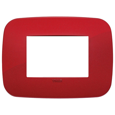 Vimar Arké 19683 Round 3-Module Cover Plate, Technopolymer — Quality Boat Parts
