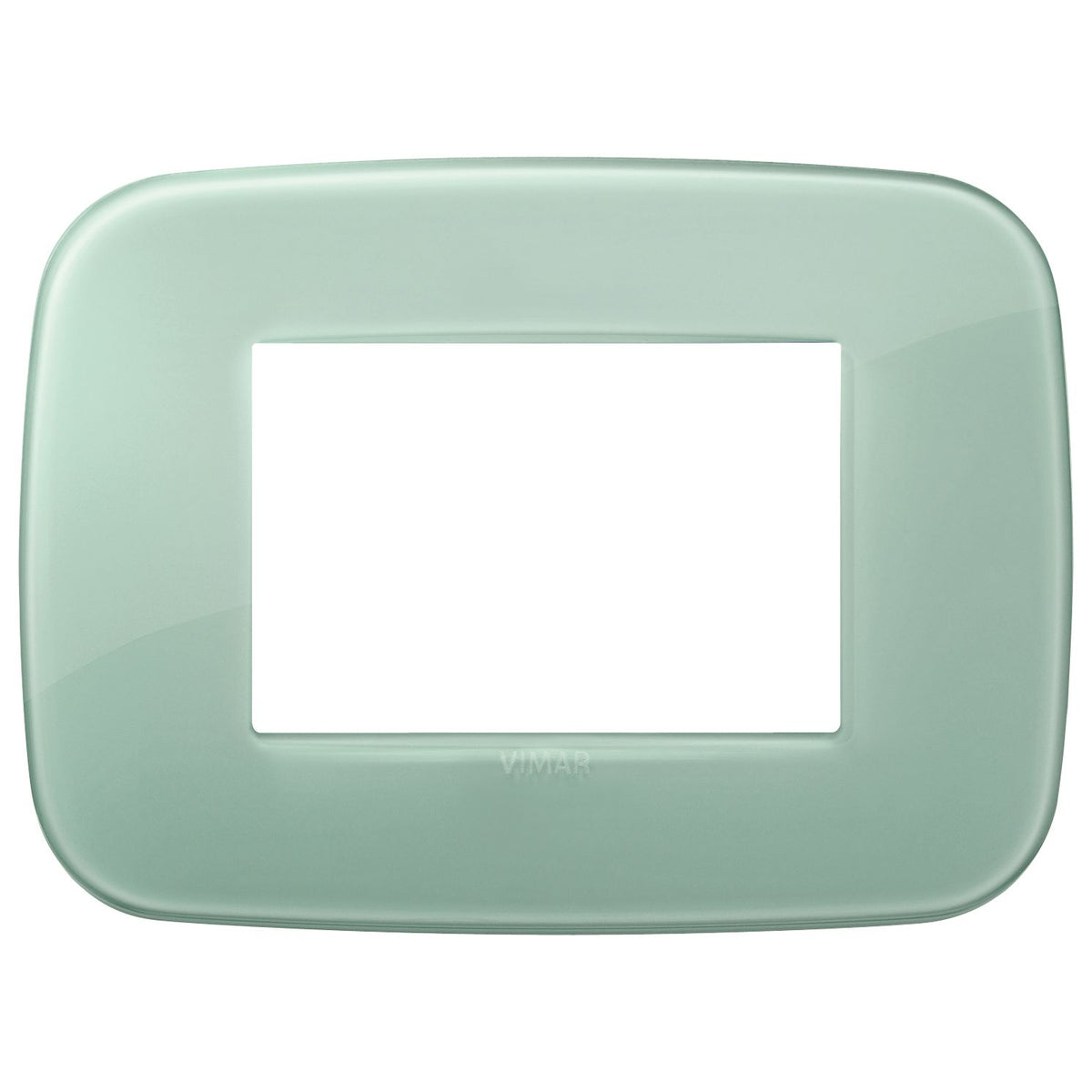 Vimar Arké 19683 Round 3-Module Cover Plate, Technopolymer — Quality Boat Parts