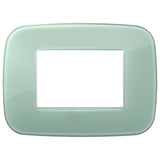 Vimar Arké 19683 Round 3-Module Cover Plate, Technopolymer — Quality Boat Parts