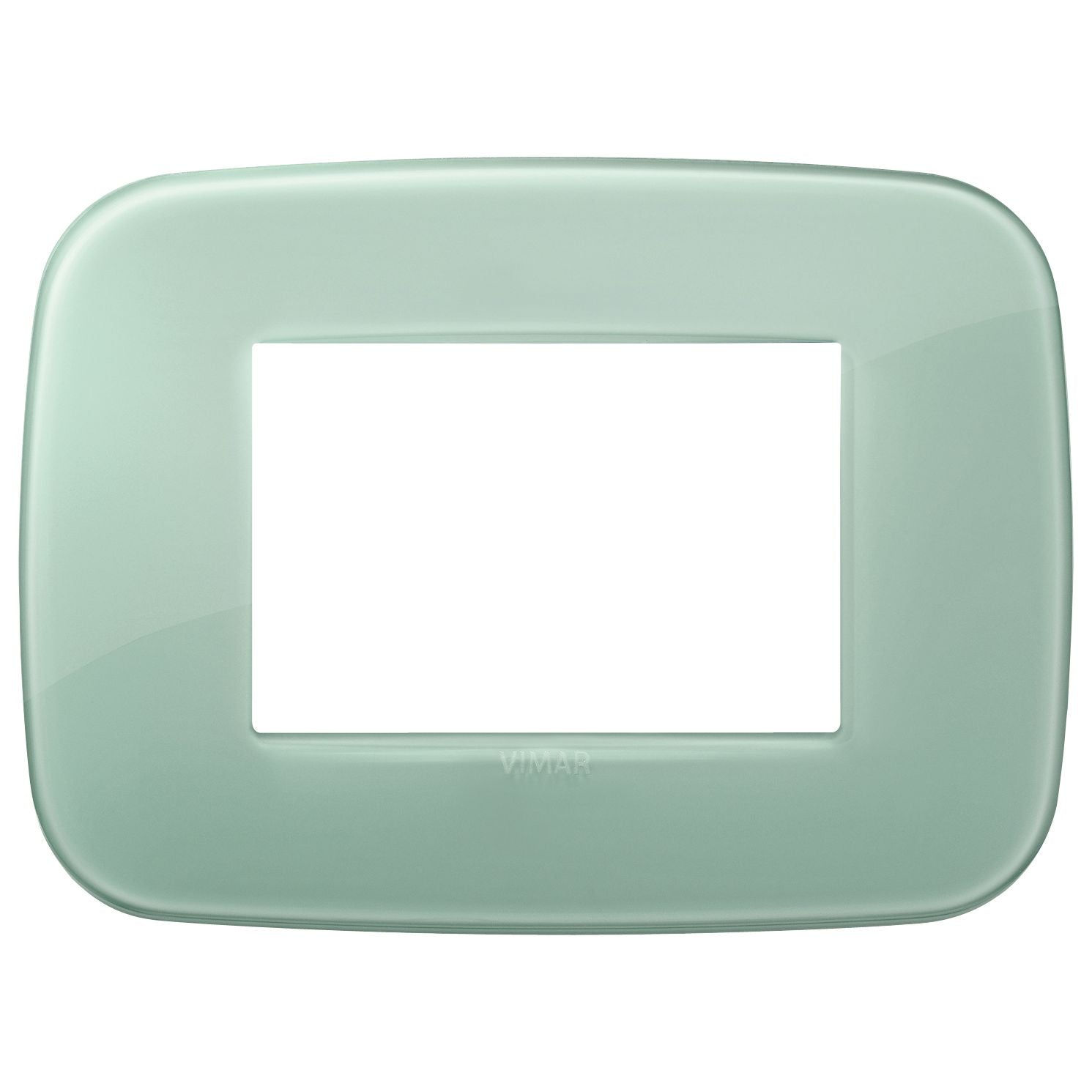 Vimar Arké 19683 Round 3-Module Cover Plate, Technopolymer — Quality Boat Parts