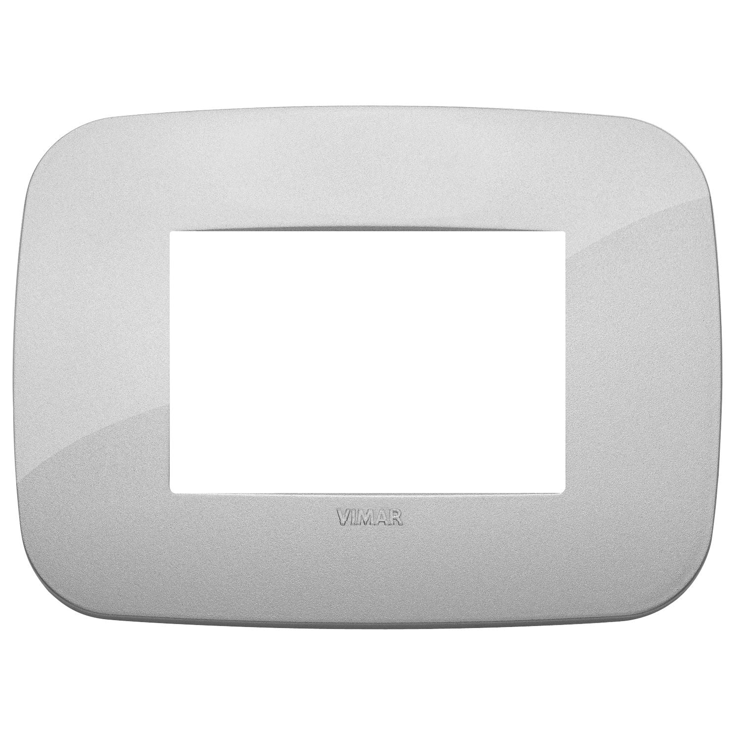 Vimar Arké 19683 Round 3-Module Cover Plate, Technopolymer — Quality Boat Parts