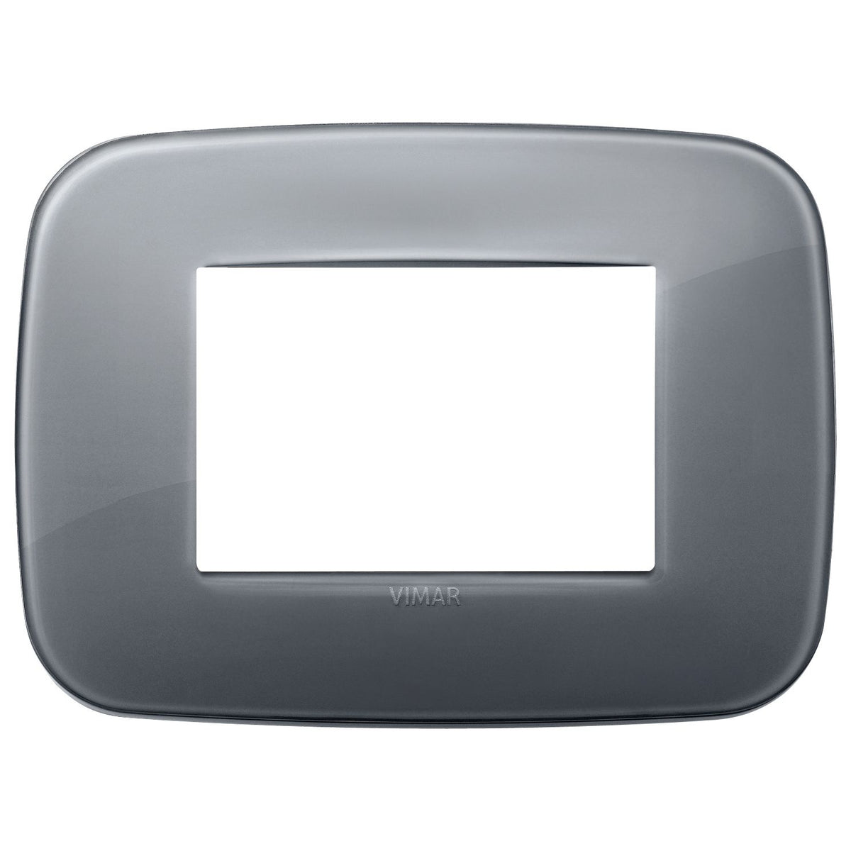Vimar Arké 19683 Round 3-Module Cover Plate, Technopolymer — Quality Boat Parts