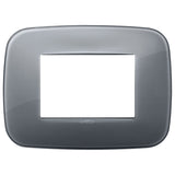 Vimar Arké 19683 Round 3-Module Cover Plate, Technopolymer — Quality Boat Parts