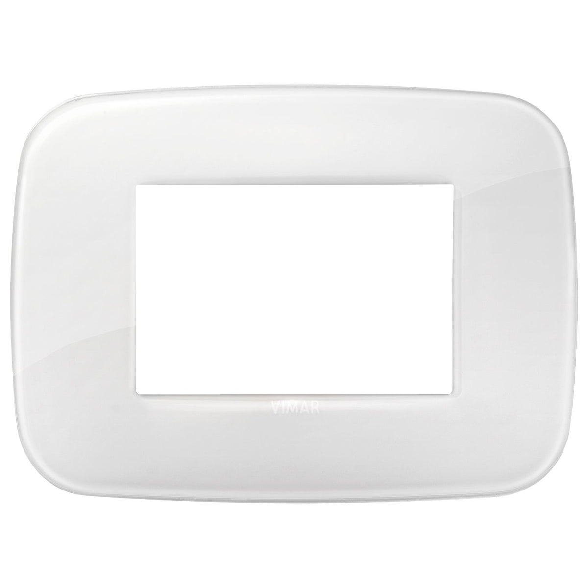 Vimar Arké 19683 Round 3-Module Cover Plate, Technopolymer — Quality Boat Parts