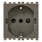 Vimar Arké SICURY P30 Socket Outlet, 2P+E, 16A, 250V, 2 Modules — Quality Boat Parts