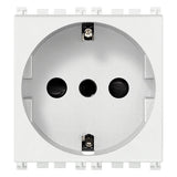 Vimar Arké SICURY P30 Socket Outlet, 2P+E, 16A, 250V, 2 Modules — Quality Boat Parts