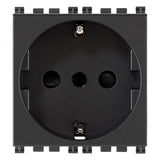 Vimar Arké SICURY P30 Socket Outlet, 2P+E, 16A, 250V, 2 Modules — Quality Boat Parts