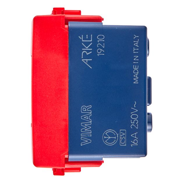 Vimar Arké SICURY Universal Socket Outlet, Italian Standard P40, 2P+E, 16A 250V — Quality Boat Parts