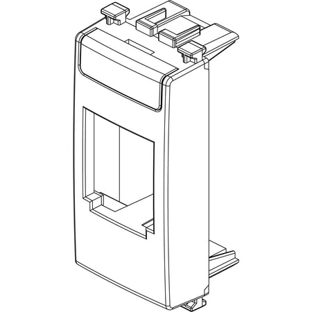 Vimar Arké MINI-COM Panduit Adaptor, 22.2 x 49 x 20.4 mm — Quality Boat Parts