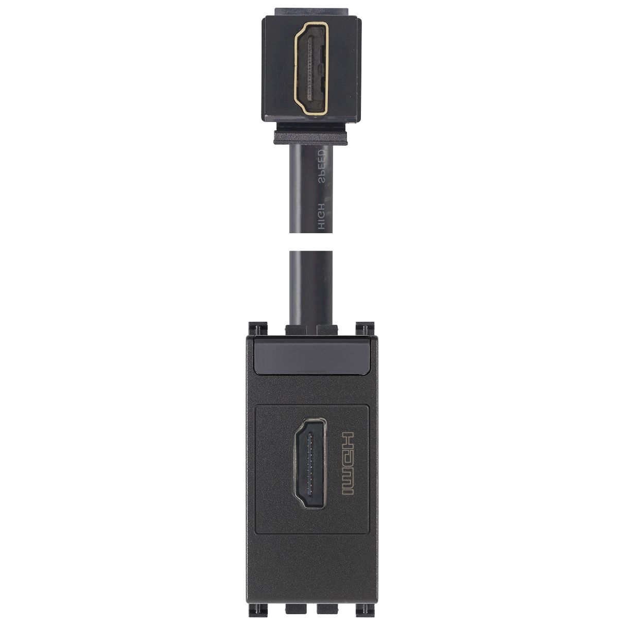 Vimar Arké HDMI 2.1b Outlet, IP20, Keystone Fixing, Flush Mount — Quality Boat Parts