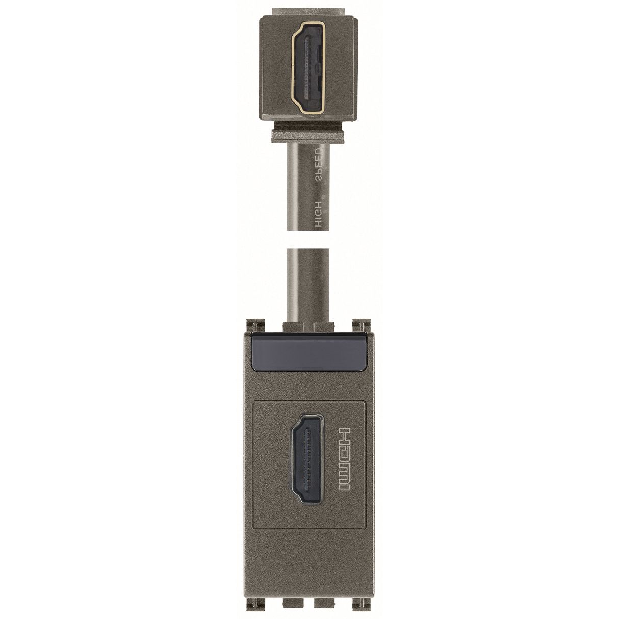 Vimar Arké HDMI 2.1b Outlet, IP20, Keystone Fixing, Flush Mount — Quality Boat Parts