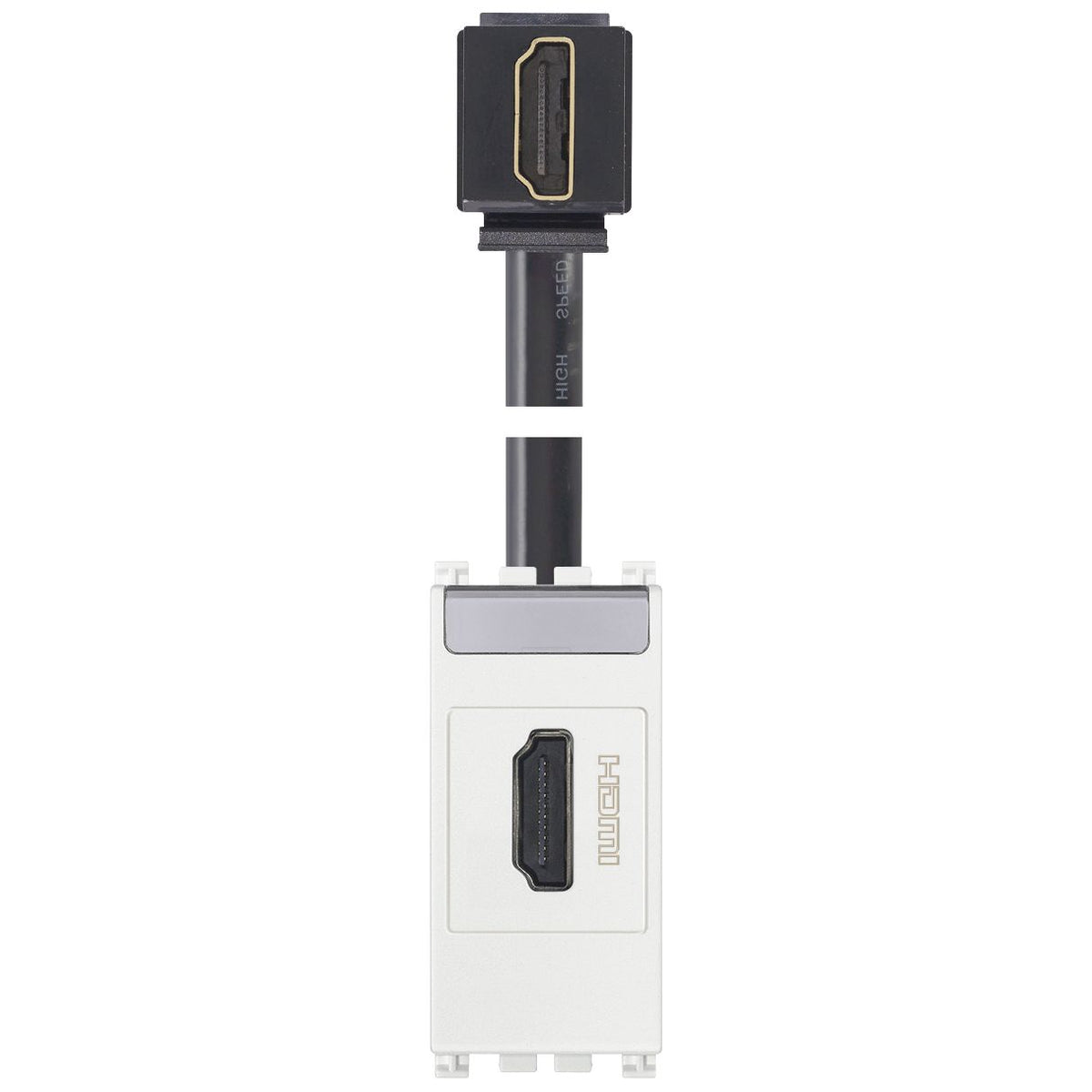 Vimar Arké HDMI 2.1b Outlet, IP20, Keystone Fixing, Flush Mount — Quality Boat Parts