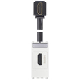 Vimar Arké HDMI 2.1b Outlet, IP20, Keystone Fixing, Flush Mount — Quality Boat Parts