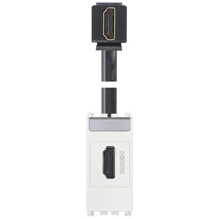 Vimar Arké HDMI 2.1b Outlet, IP20, Keystone Fixing, Flush Mount — Quality Boat Parts