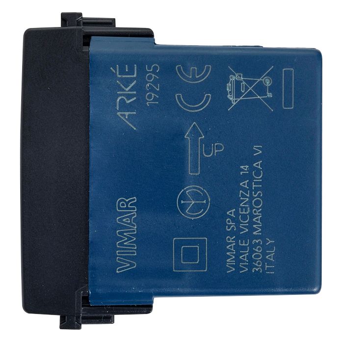 Vimar Arké USB Charging Outlet, 5V, 2 Modules, 50/60 Hz — Quality Boat Parts