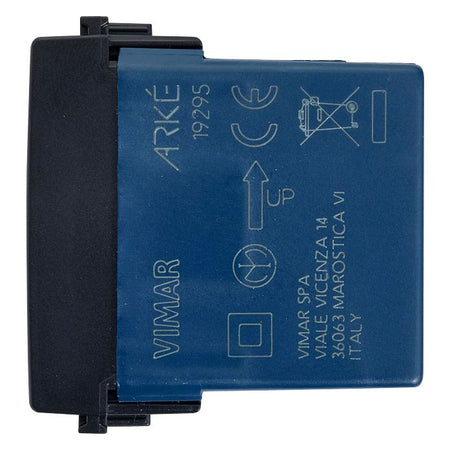 Vimar Arké USB Charging Outlet, 5V, 2 Modules, 50/60 Hz — Quality Boat Parts