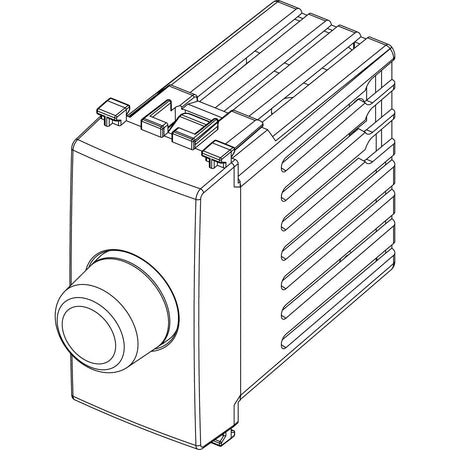 Vimar Arké Rotary Dimmer, 120V, 30-500W/30-300VA, 50-60 Hz — Quality Boat Parts