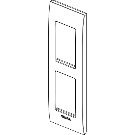 Vimar Arké Classic Cover Plate, 2-Module, Panel Mounting, Technopolymer — Quality Boat Parts