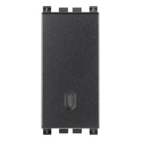 Vimar Arké 1-Way Switch, 1P 16AX 250V, Lightable, Replaceable Button — Quality Boat Parts