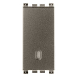 Vimar Arké 1-Way Switch, 1P 16AX 250V, Lightable, Replaceable Button — Quality Boat Parts