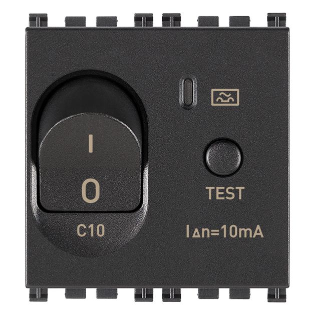 Vimar Arké RCBO, 1P+N, 120-230V, 50/60 Hz, 2 Modules, IP40 — Quality Boat Parts