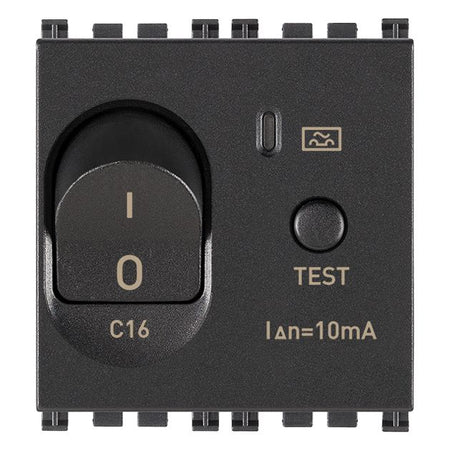 Vimar Arké RCBO, 1P+N, 120-230V, 50/60 Hz, 2 Modules, IP40 — Quality Boat Parts