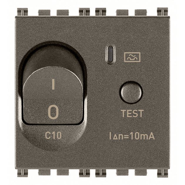Vimar Arké RCBO, 1P+N, 120-230V, 50/60 Hz, 2 Modules, IP40 — Quality Boat Parts