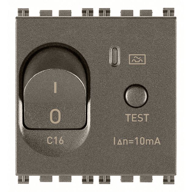 Vimar Arké RCBO, 1P+N, 120-230V, 50/60 Hz, 2 Modules, IP40 — Quality Boat Parts