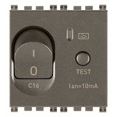 Vimar Arké RCBO, 1P+N, 120-230V, 50/60 Hz, 2 Modules, IP40 — Quality Boat Parts