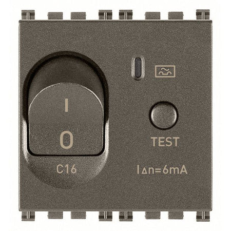 Vimar Arké RCBO, 1P+N, 120-230V, 50/60 Hz, 2 Modules, IP40 — Quality Boat Parts