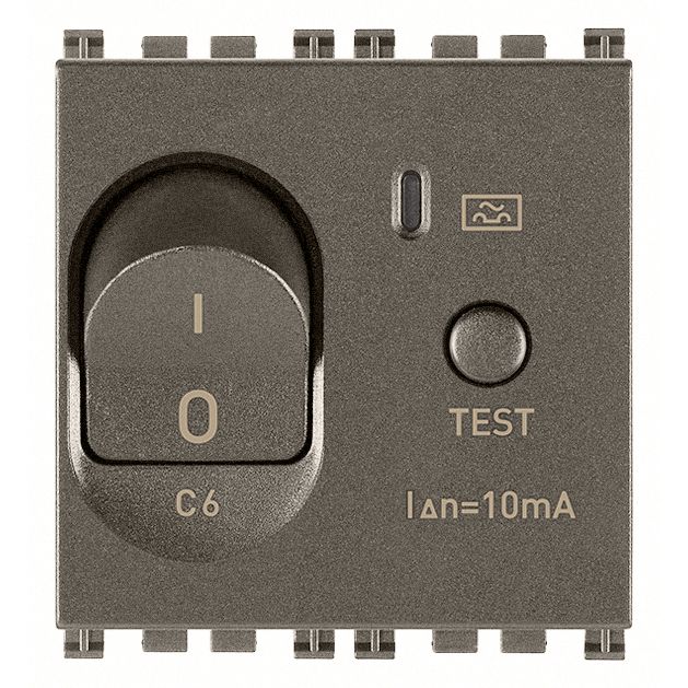 Vimar Arké RCBO, 1P+N, 120-230V, 50/60 Hz, 2 Modules, IP40 — Quality Boat Parts